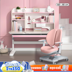 Bàn Học Thông Minh Chống Gù Chống Cận A12 LuxPro 2 Pink