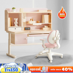 Bộ Bàn Ghế Thông Minh Chống Gù Chống Cận BULL  Blue